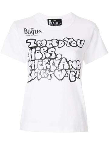 The Beatles X Comme Des Garçons - White