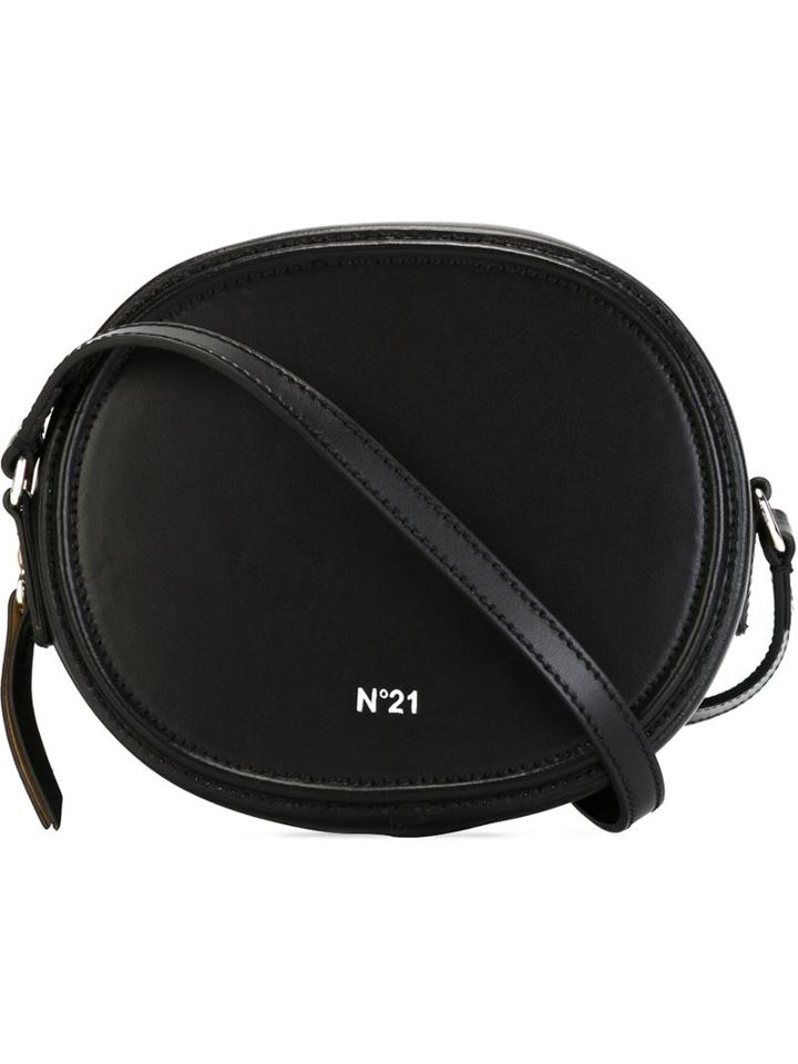 No21 Oval Crossbody Bag, Women's, Black