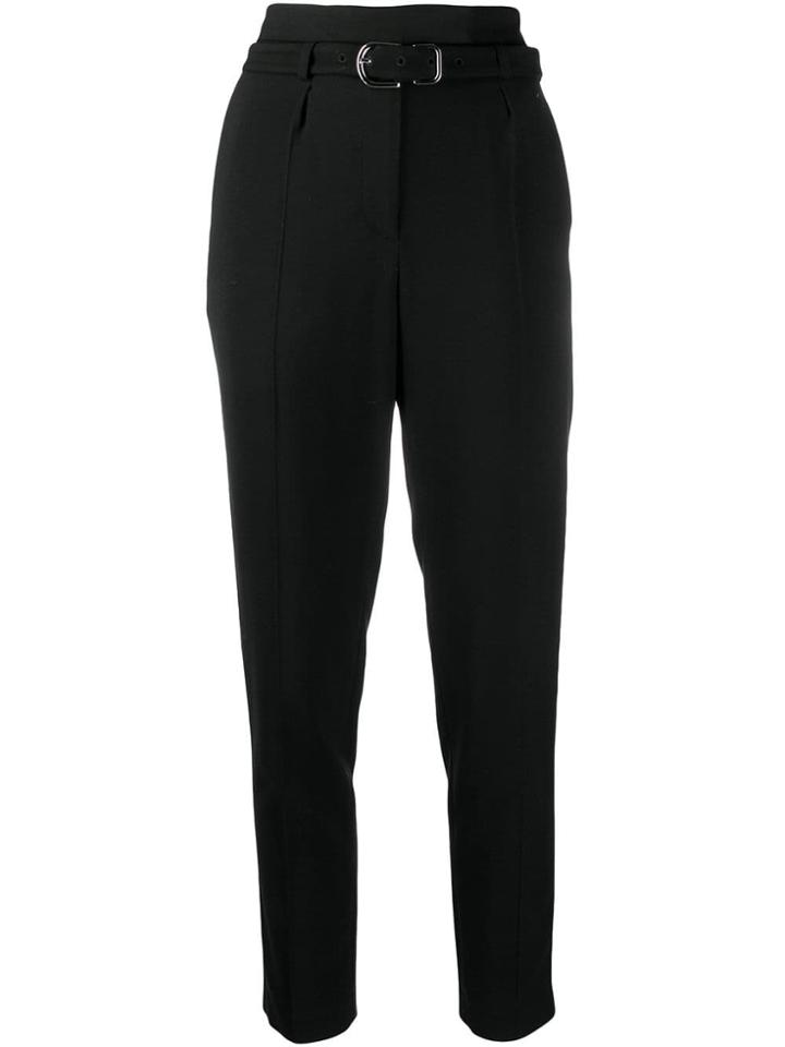 Iro Bill Belted Trousers - Black