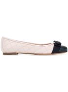 Salvatore Ferragamo Varina Quilted Ballerinas - Pink