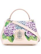 Dolce & Gabbana Lucia Hydrangea Print Tote - Nude & Neutrals