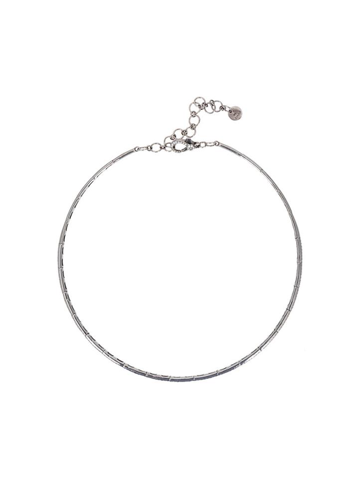 Shay 18kt Black Gold Pave Diamond Choker