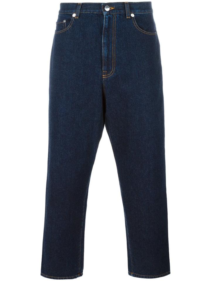 Christopher Kane Drop-crotch Jeans - Blue