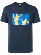 Dust Graphic Print T-shirt - Blue
