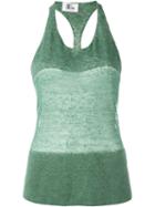 Lost & Found Ria Dunn Thin Tank Top, Women's, Size: S, Green, Linen/flax/viscose