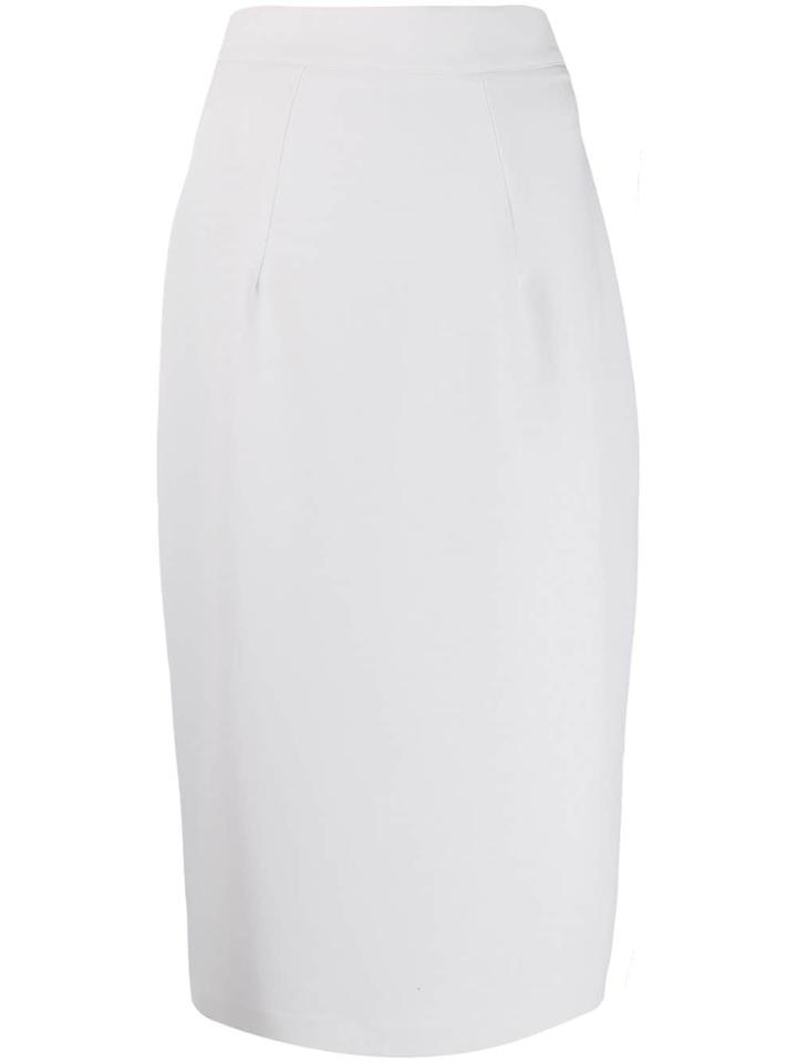 Safiyaa London Slim-fit Pencil Skirt - Grey