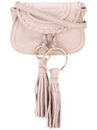 See By Chloé Polly Crossbody Bag, Women's, Pink/purple, Calf Leather/cotton