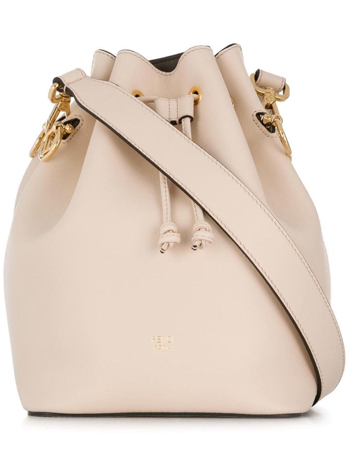 Fendi Fendi - Woman - Mon Tresor Bag - Nude & Neutrals