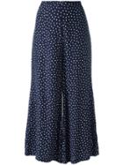 P.a.r.o.s.h. - Polka Dot Trousers - Women - Silk - M, Women's, Blue, Silk