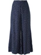 P.a.r.o.s.h. - Polka Dot Trousers - Women - Silk - M, Women's, Blue, Silk