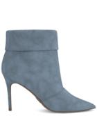 Paul Andrew Pointed Ankle Boots - Blue