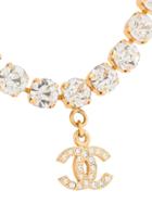 Chanel Vintage Chanel Cc Necklace - Gold