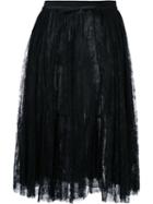 Giambattista Valli - Gigi Lace Skirt - Women - Polyamide/viscose - 40, Black, Polyamide/viscose