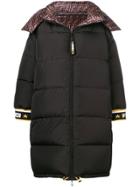 Fendi Oversized Padded Coat - Black