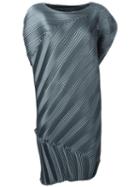 Issey Miyake Pine Nut Dress, Women's, Size: 2, Grey, Polyester