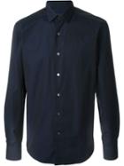 Lanvin Slim Fit Shirt, Men's, Size: 43, Blue, Cotton