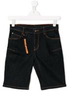 Little Marc Jacobs Slim-fit Denim Shorts - Blue