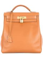 Hermès Vintage Kelly Ado Gm Retourné Backpack Bag - Brown