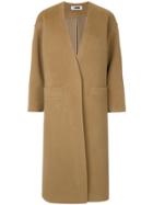 H Beauty & Youth Single-breasted Fitted Coat - Brown