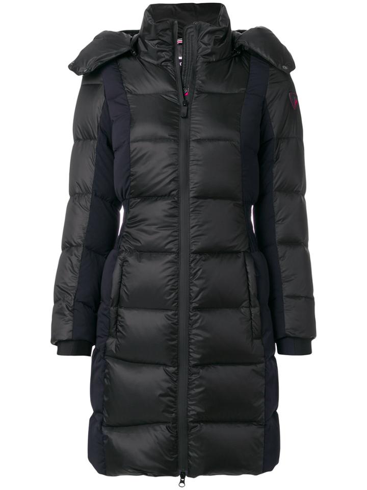 Rossignol Padded Hooded Coat - Black