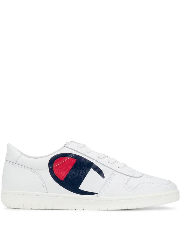 Champion Side Logo Sneakers - White