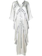 Natori Cocoon Caftan Dress - Grey
