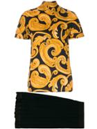 Versace Vintage Baroque Print Ensemble - Black
