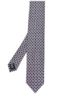 Ermenegildo Zegna Abstract Knit Tie - Black