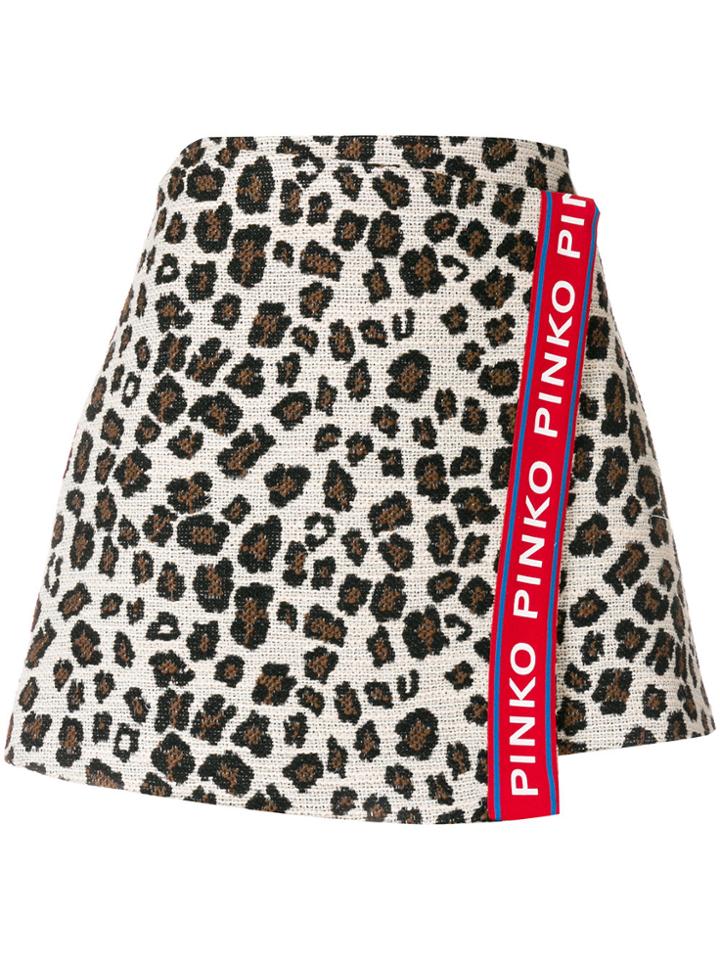 Pinko Short A-line Skirt - Black