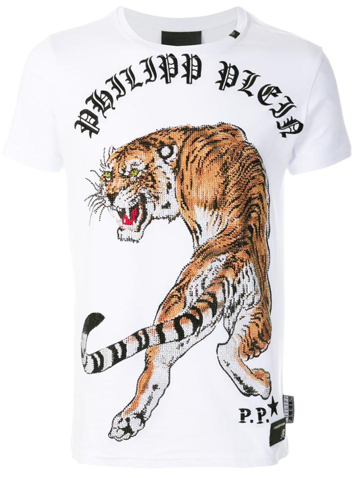 Philipp Plein Out Of T-shirt - White