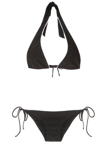 Adriana Degreas Vivos Country Club Bikini Set - Black