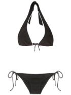 Adriana Degreas Vivos Country Club Bikini Set - Black