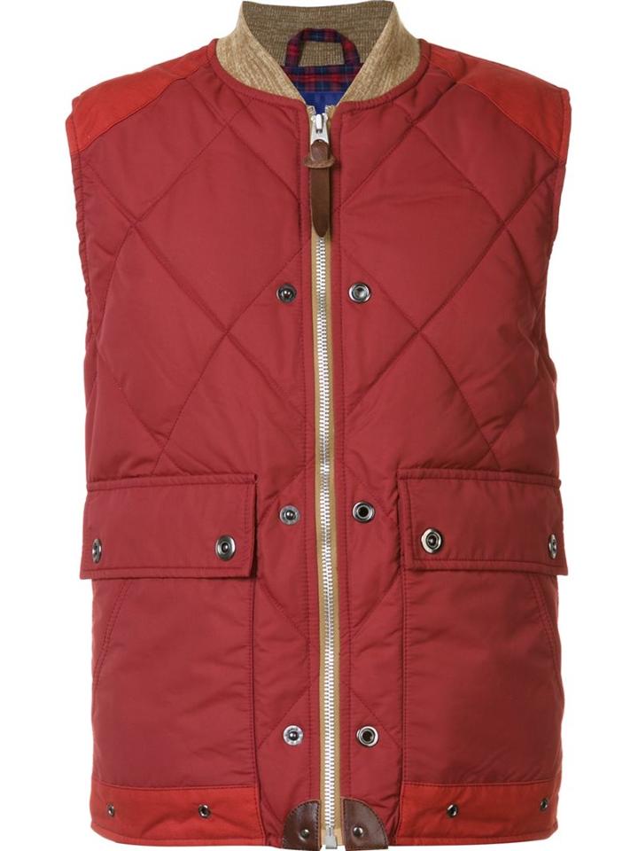 Junya Watanabe Comme Des Garçons Man Quilted Sleeveless Jacket