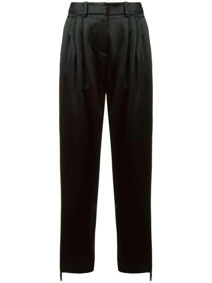 Magda Butrym High Waisted Trousers - Black