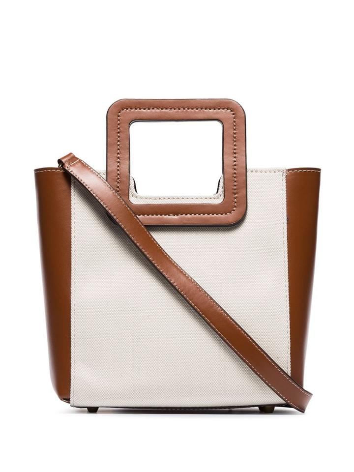 Staud Mini Shirley Tote - Brown