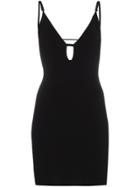 Beau Souci Strappy Fitted Mini Dress - Black