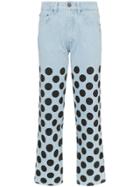 House Of Holland Polka-dot Printed Jeans - Blue