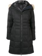 Canada Goose Mid-length Hooded Parka - Black
