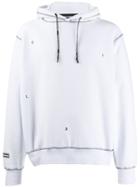 United Standard Long-sleeve Drawstring Hoodie - White