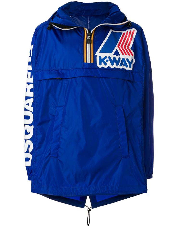 Dsquared2 X K-way Kaban Jacket - Blue
