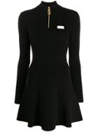 Gcds Sporty Mini Dress - Black