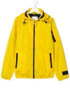 Diadora Junior Zipped Jacket - Yellow & Orange