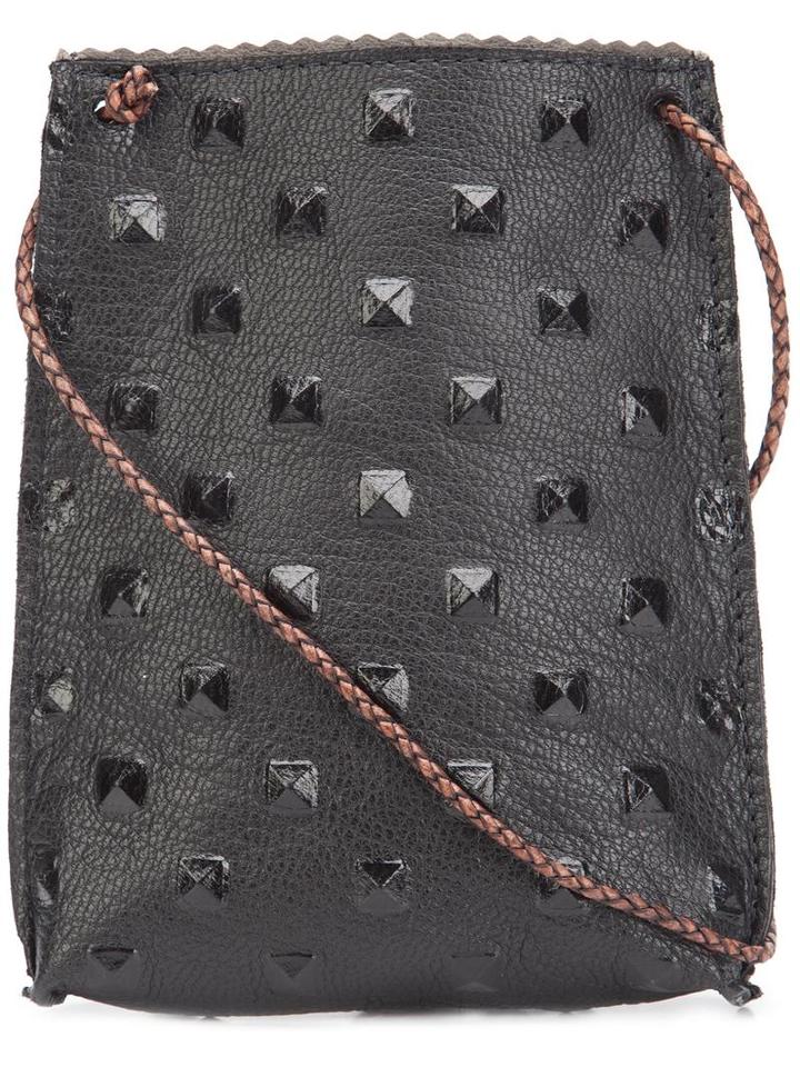 B May 'cell Pouch' Crossbody Bag, Women's, Black, Lamb Skin