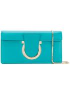 Salvatore Ferragamo Thalia Clutch Bag - Blue