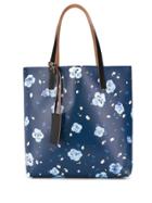 Marni Iride Print Shopping Tote - Blue