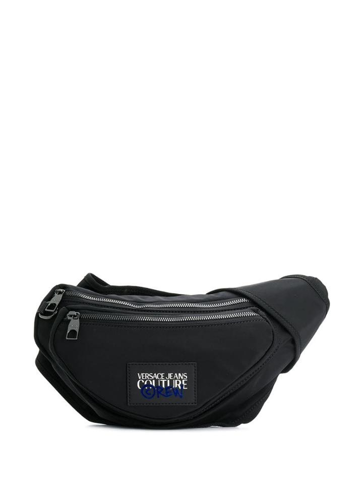 Versace Jeans Couture Branded Belt Bag - Black
