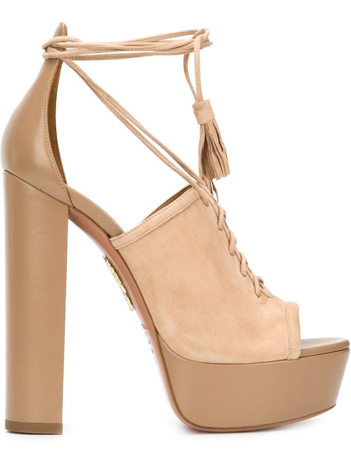 Aquazzura 'jac Plateau 140' Sandals