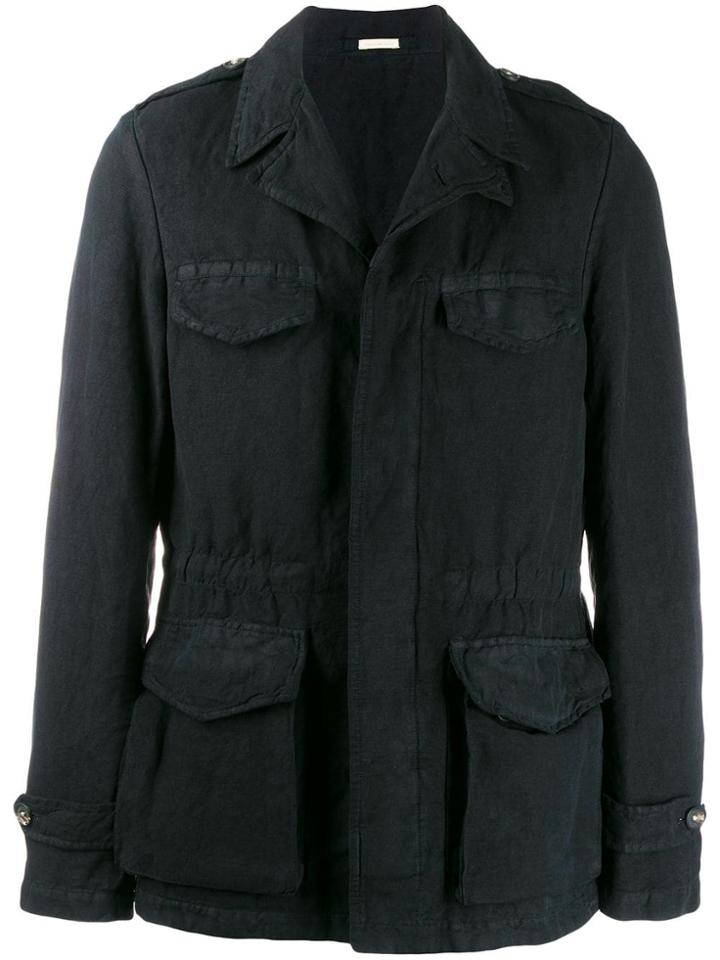 Massimo Alba Elasticated Waist Jacket - Blue