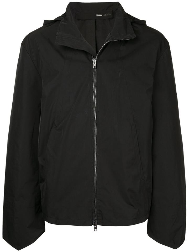 Isabel Benenato Hooded Jacket - Black