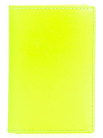 Comme Des Garçons Wallet Striped Wallet - Yellow